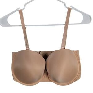 Victorias Secret Bra Womens 36DD Beige Multi-way Underwire Padded Perfect shape